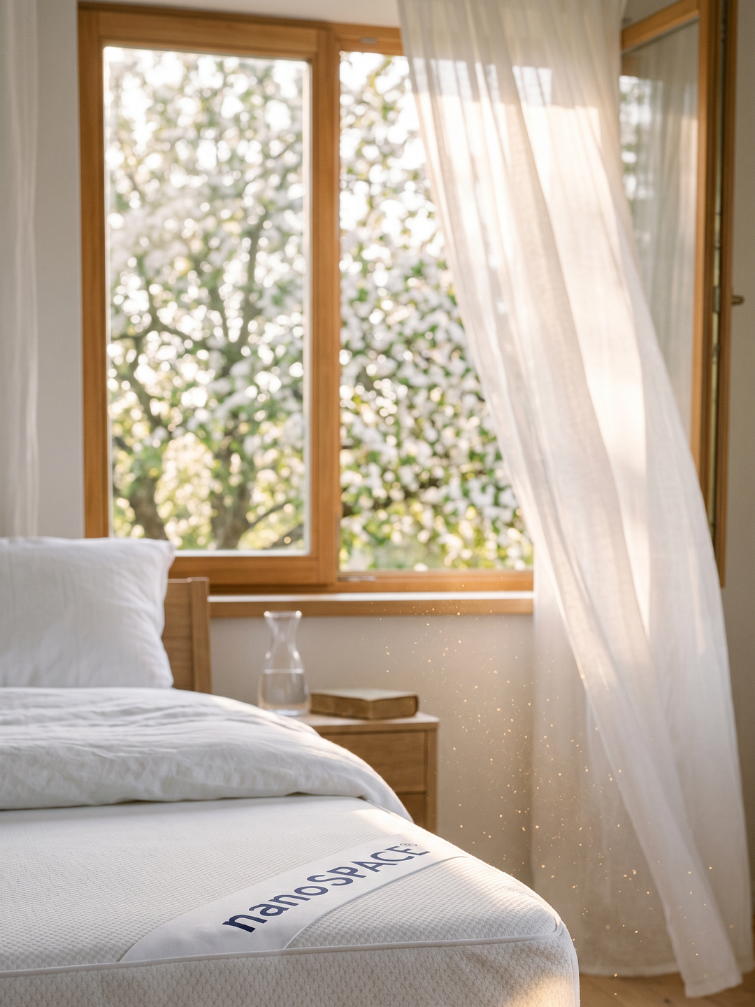 Protiroztočový povlak na matraci nanoSPACE s gumou